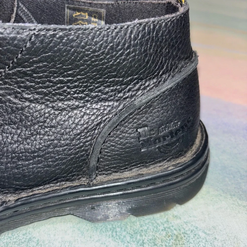 DR MARTENS Sussex Bear Track Slip Resistant Chukka Black Boot Men’s 7 /women’s 8 DR MARTENS Sussex Bear Track Slip Resistant Chukka Black  main image 3